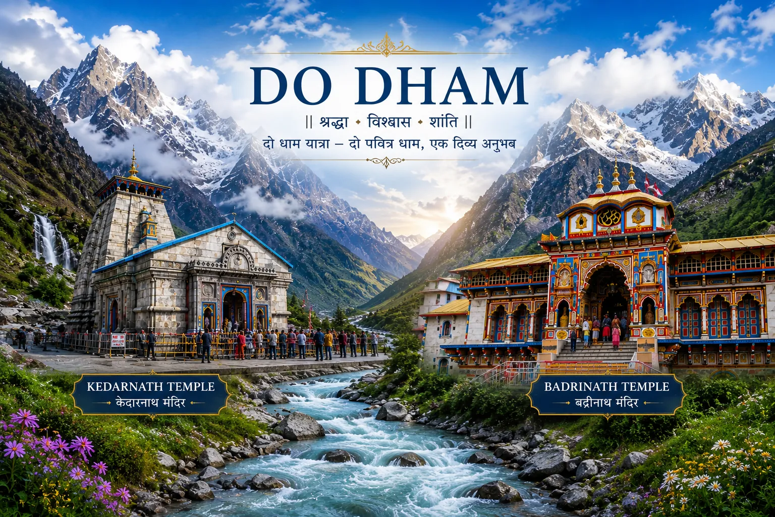 Do Dham Yatra Package 5 Days (Kedarnath & Badrinath)