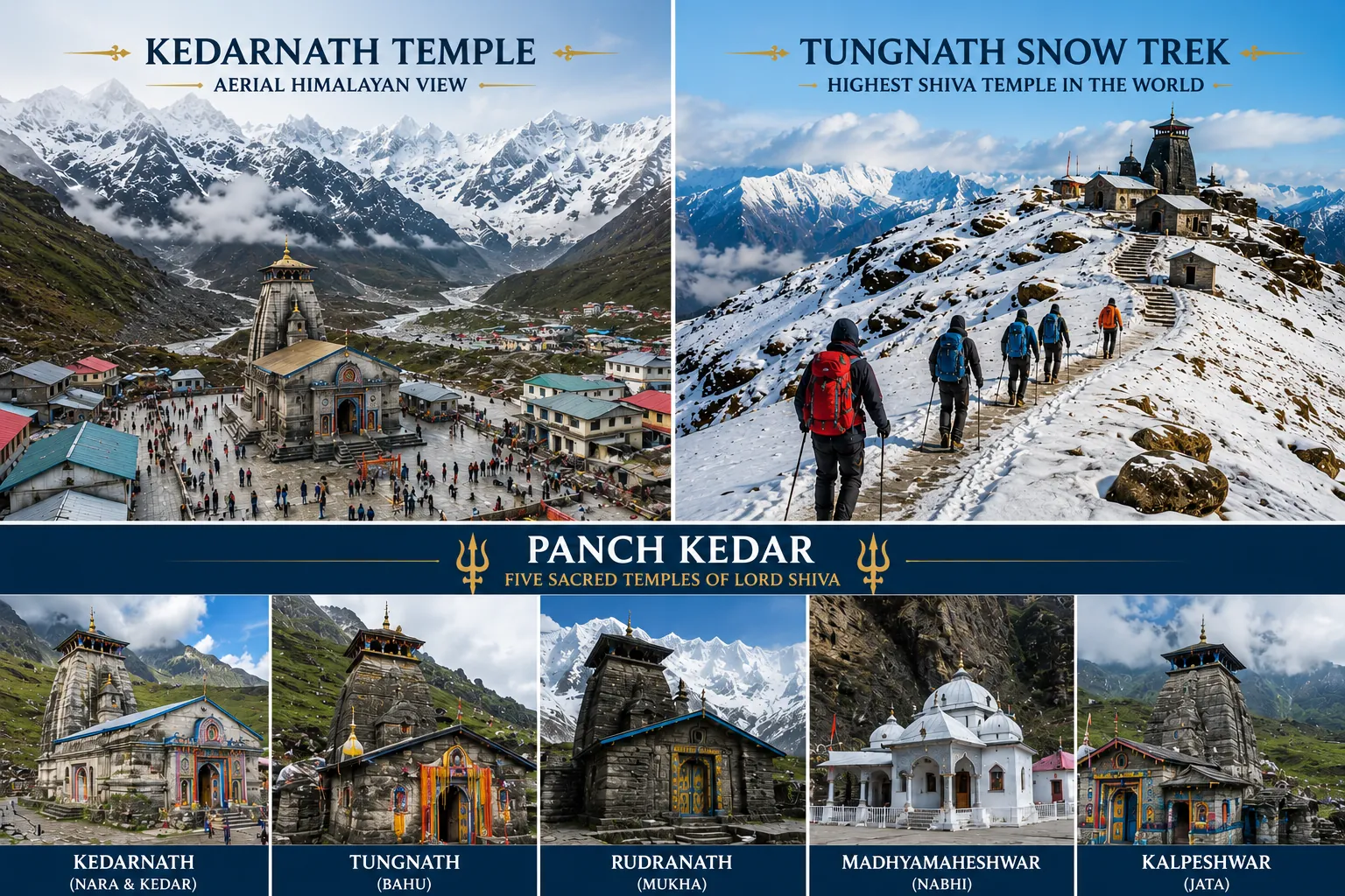 Panch Kedar Trek Package